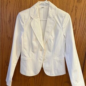 Women's White Express Blazer